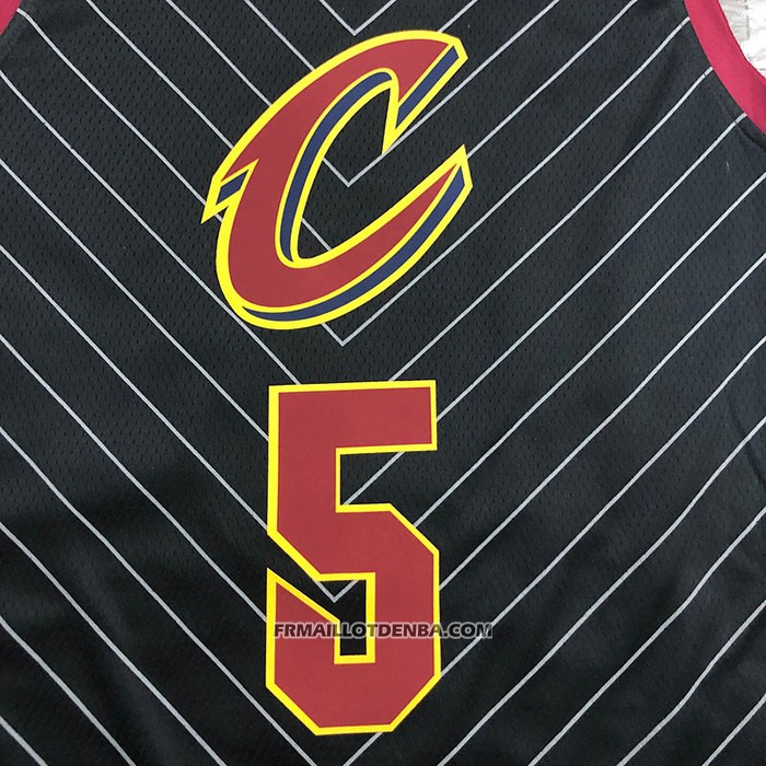Maillot Cleveland Cavaliers Dennis Smith JR. NO 5 Statement 2020-21 Noir